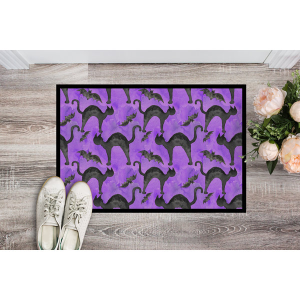 Adrienn Non-Slip Halloween Doormat