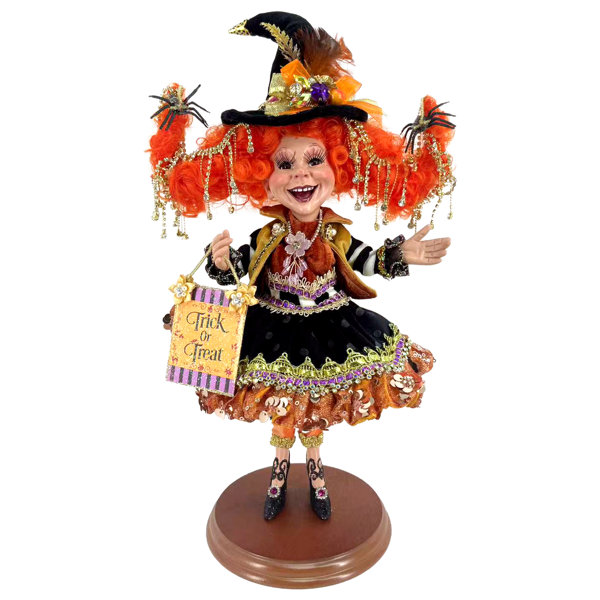 Trick Or Treat Elf, Small – 12.5 Inches