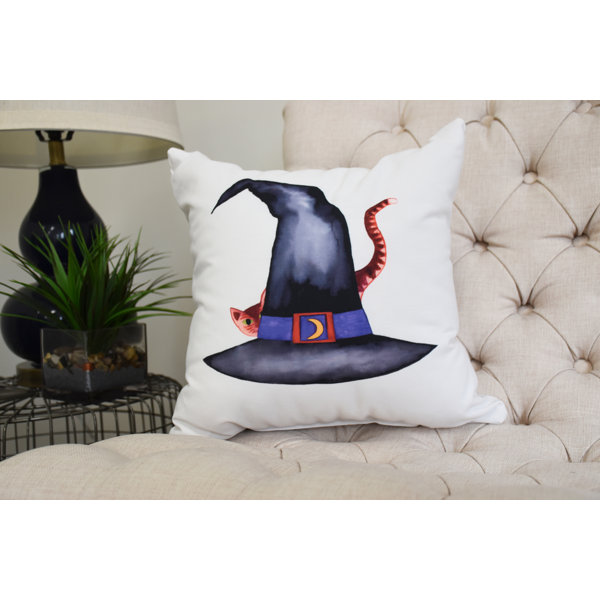 Witches Brew Reversible Throw Pillow