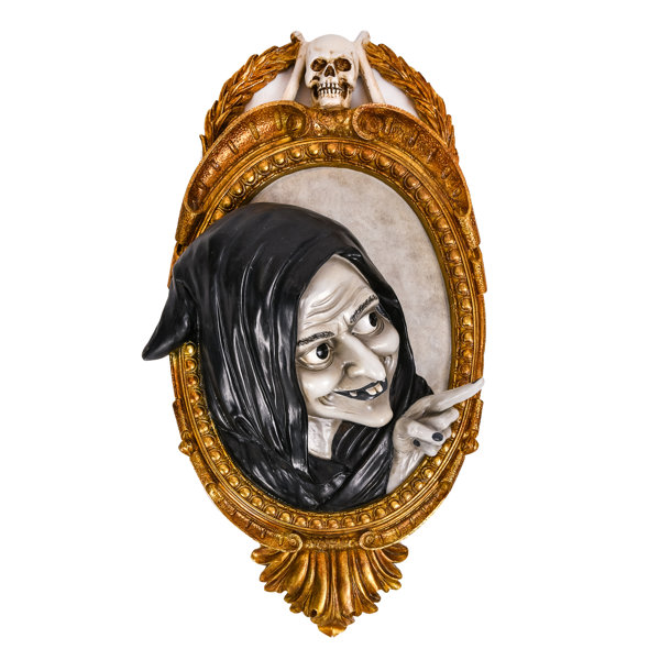 24″ Halloween Witch Wall Decor