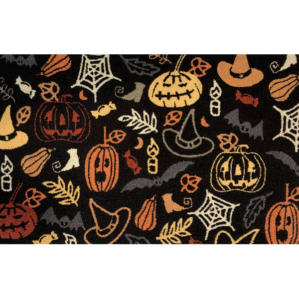Halloween Icon Grey Size 30″X48″