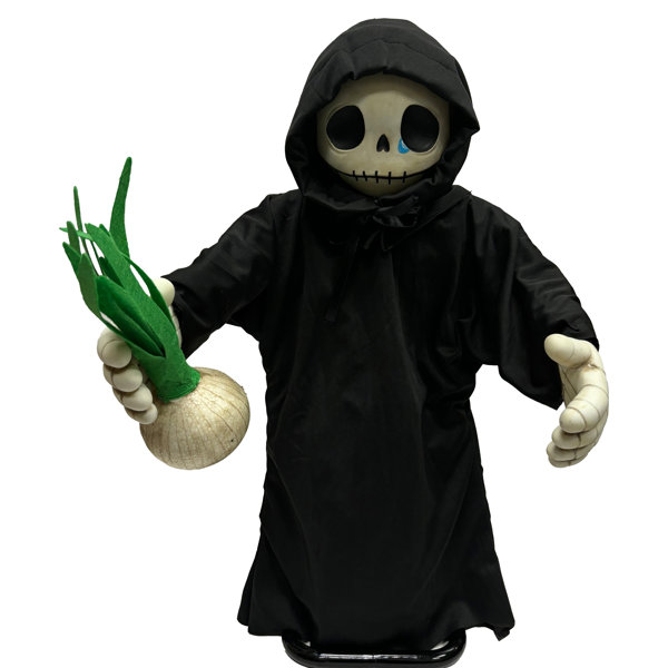 Monstrous Misfits Grim Weeper 24 inch Halloween Decoration with Motion-Activated Voice Box