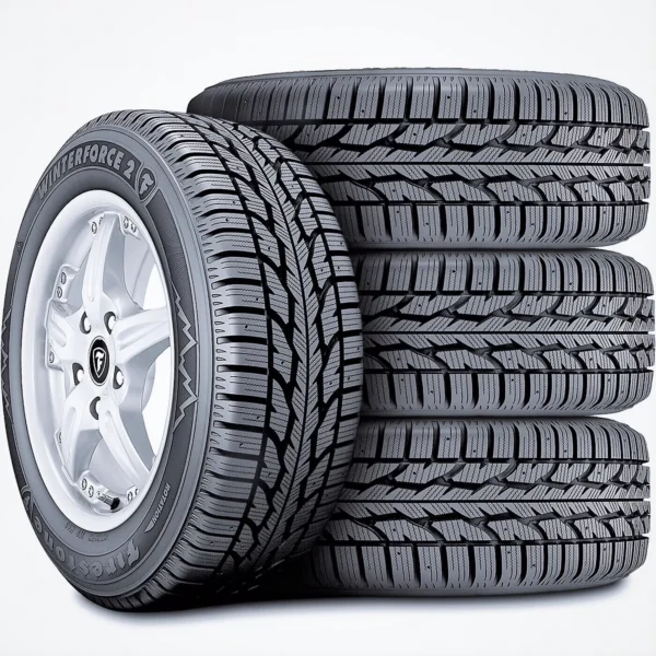 Set of 4 Firestone Winterforce 2 205/65R16 95S Winter Tires