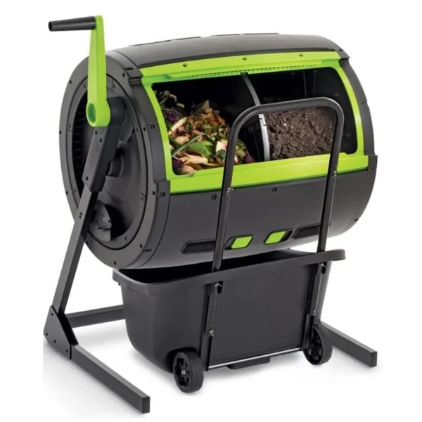 65-Gallon Compost Tumbler and Cart